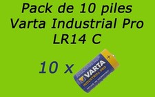 LOT 10 PILES VARTA LR14 R14 C