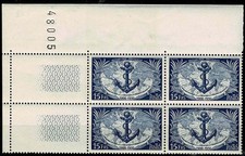 FRANCE 1951 ANCRE TROUPES