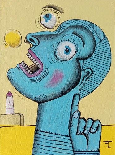 Art contemporain tableau