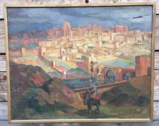 René Lala-Gaillard Lala Peinture Maroc Ancien HST Montauban