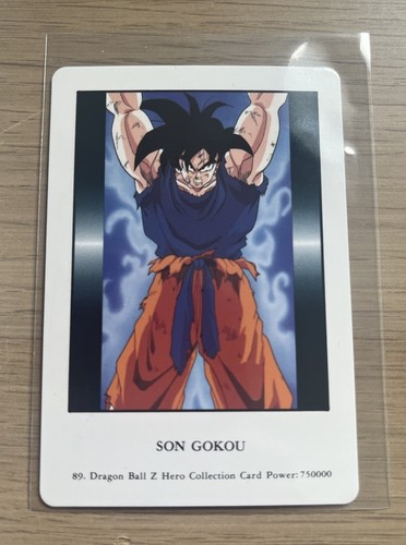 Carte 089 dragon ball - carte,