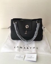 Sac Cuir Noir LAMARTHE Neuf