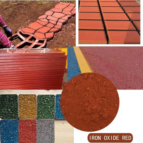 Mortier rouge béton de - et,