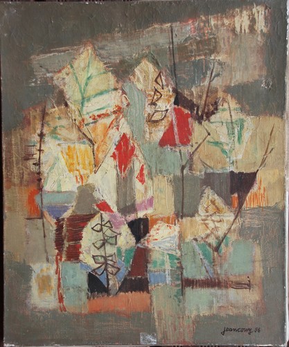 Jean couy tableau huile - couy,