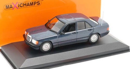 Mercedes 190e w201 dark blue - mercedes,