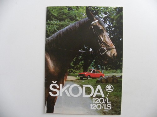 Brochure catalogue skoda 120 - catalogue,
