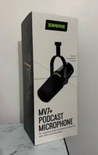 Micro Shure MV7+ noir Neuf