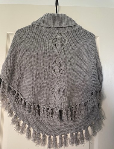 Poncho fille gris - h&m,