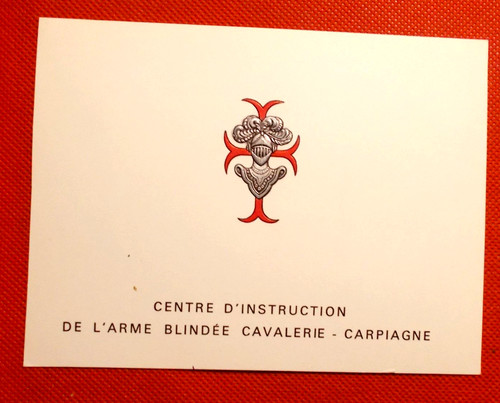 Carte militaire insigne - , en