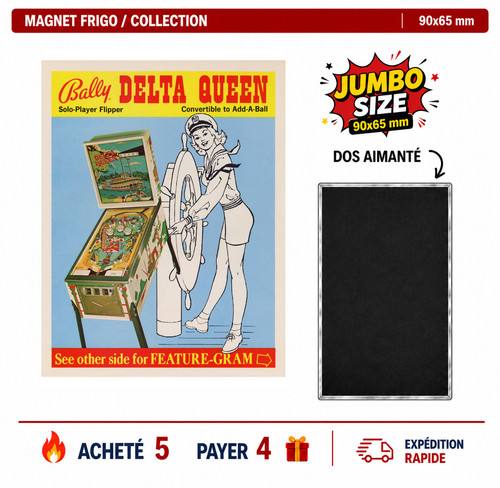 Magnet frigo delta queen - magnet,