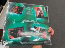 LP METALLICA-Ride The Lightning-1984-1st FR press-Green Jacket-bernett