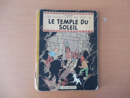 Tintin temple soleil b3 - bd-tintin,