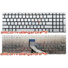 HP Pavilion 15-DW 15-DR 15-dw0057nl 15-EC 17-CA Silver Italian Keyboard
