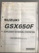 Supplement manuel d'atelier