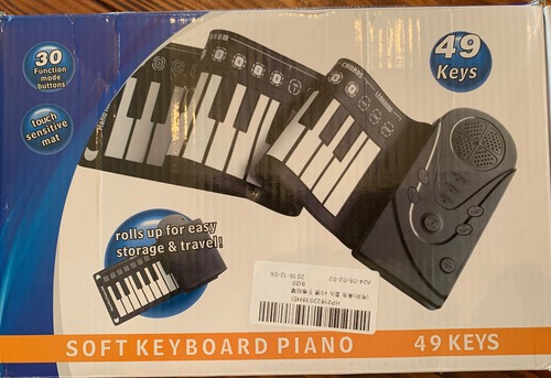 Piano roll soft keyboard - roll, up