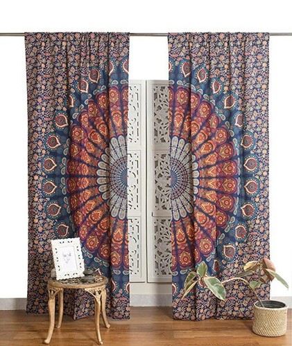 Rideaux tapisserie fait main
