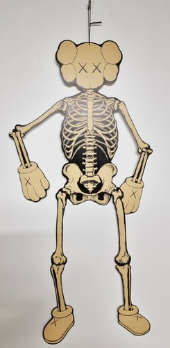 Kaws skeleton bone - bone, +sticker