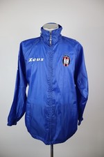 ZEUS FC CROTONE KWAY WATERPROOF FOOTBALL MEN'S SIZE L MAN VINTAGE SPORT SOCCER