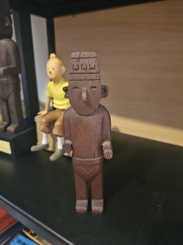 Figurine tintin kuifje fetiche - figurine,