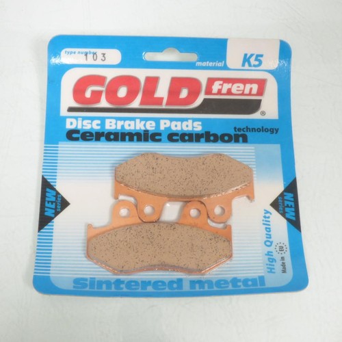 Plaquette frein gold - frein, fren