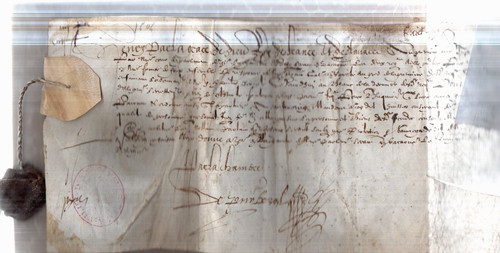 Parchemin vélin cachet - parchemin, .cachet