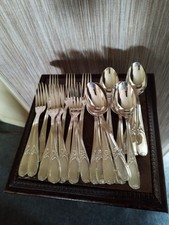 Household 24 Piece Tableware Decor Goldsmiths Liberty Silver Metal