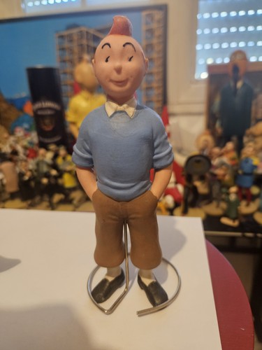 Figurine kuifje pouet - figurine, tintin