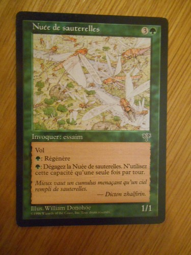 Carte magic mtg nuée - mtg,