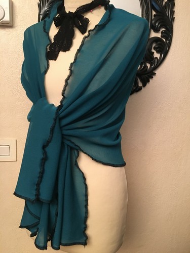 étole mariage tissu - de, de