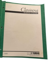 Original YAMAHA CLAVINOVA PIANO TECHNICAL ANALYZER Printed in Japan 1985.4