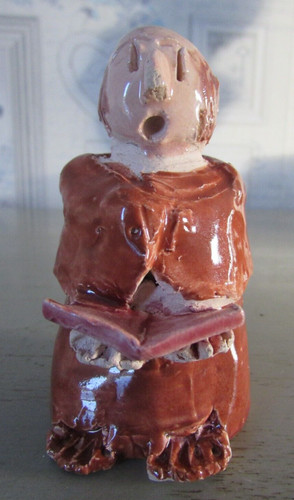 Petit personnage plâtre - petit, en