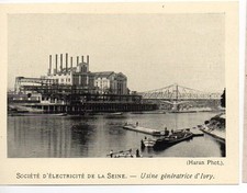 1929 -- SOCIETE D ELECTRICITE DE LA SEINE UNISNE GENERATRICE D IVRY Y527