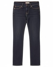 LEVI'S Womens 571 Slim Jeans W28 L34 Navy Blue Cotton BH08