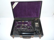 mallette médical bogro munche électrothérapie cabinet de curiosité / non testé