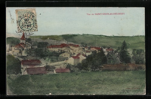 Cpa saint nicolas des - cpa, saint-nicolas-des-biefs