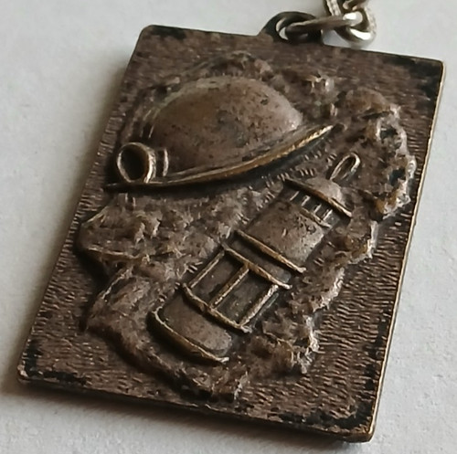 Porte clef mine - porte, houillères