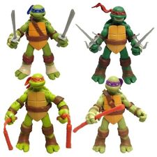 Lot 4 Figurines TORTUES NINJA Michelangelo Donatello Leonardo Raphael Jouets