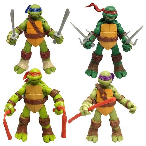 Lot figurines tortues ninja - 4,