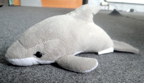 Peluche dauphin planète - dauphin,