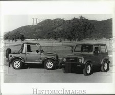 1989 Press Photo Suzuki Samurai is available in hardtop and convertible models