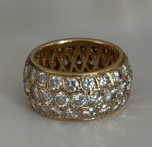 7814 bague bandeau - bandeau, jaune