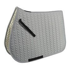 Equest Tapis de Selle Macro Flèche, Gris - Haute Qualité Coussin - Sp Cheval
