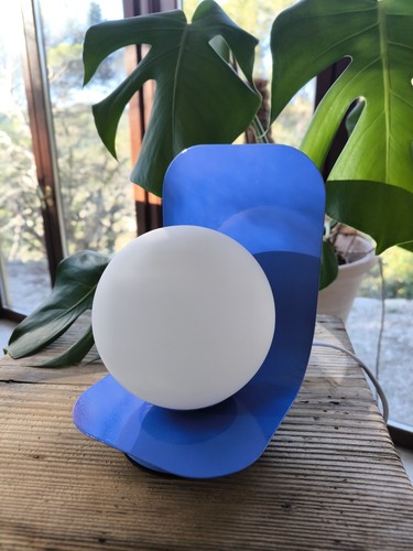 Lampe table bleu - de,
