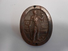 PLAQUE FONTE DE PORTE