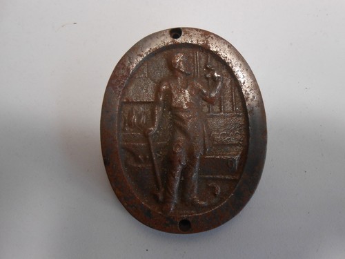 Plaque fonte porte - plaque,