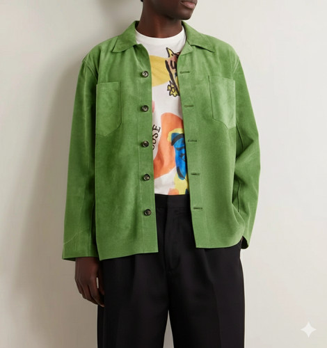 Veste souple cuir - veste, en