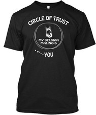 Custom-made Belgian Malinois Dog Lovers S - Circle Of T-Shirt Made in USA S-5XL