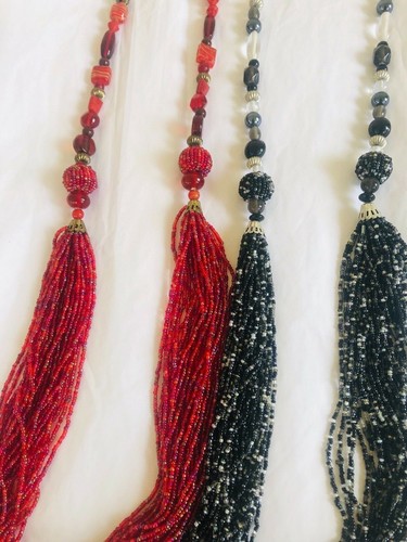 Estate statement beaded long - estate,