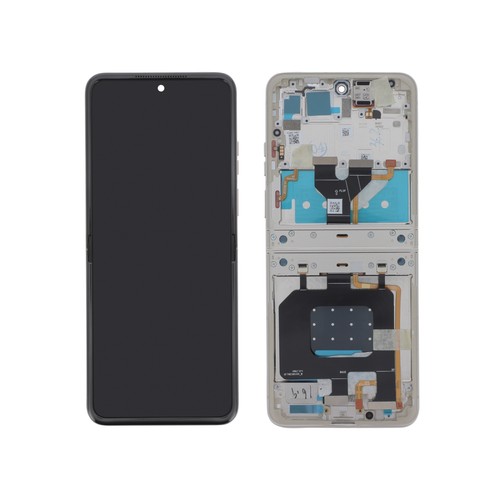Ecran complet argent - argent, motorola