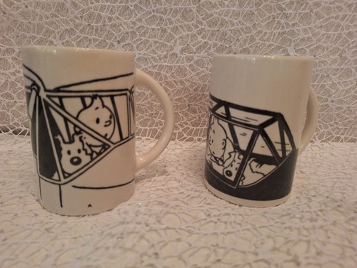 Lot mugs tintin et - de,